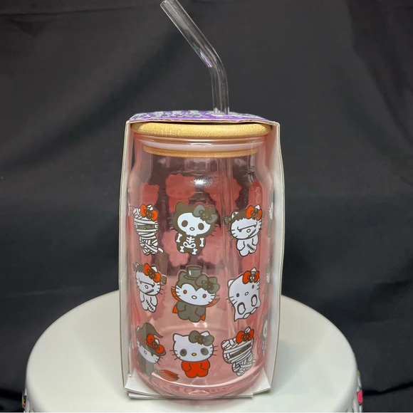 Sanrio Hello Kitty Halloween Costume Theme Tumbler- Mummy Witch Ghost Skeleton - Picture 2 of 12
